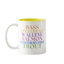 Michigan-Angeln-Regenbogen-Text-Fischerin-Tasse