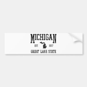 Michigan Autoaufkleber