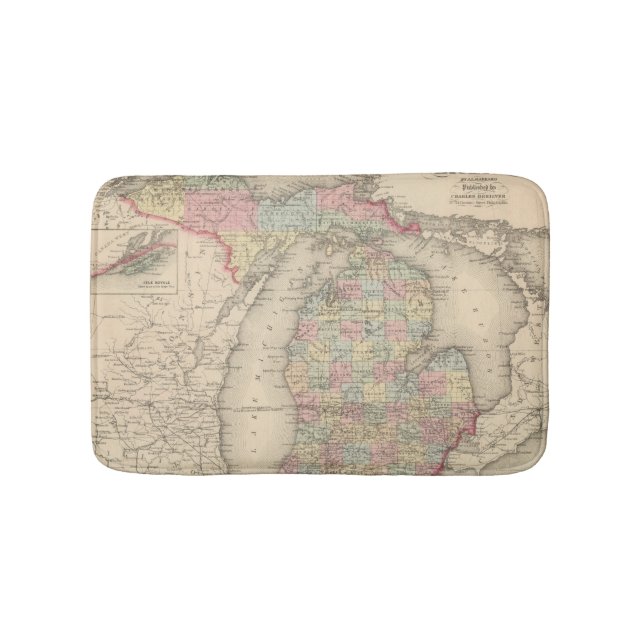 Michigan Badematte (Vorderseite)