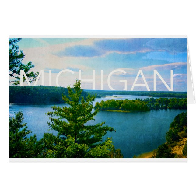 Michigan-Blick auf den Au-Einlauf (Vorderseite (Horizontal))