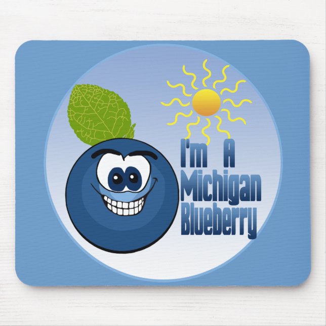 Michigan Blueberry Mousepad (Vorne)