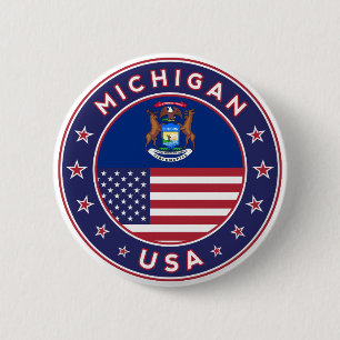 Michigan Button