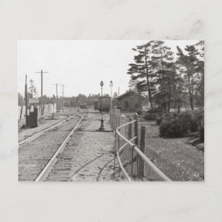 Michigan Central Railway Yard Postkarte