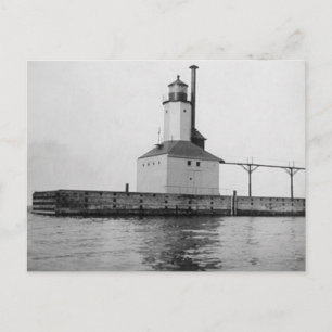 Michigan City East Lighthouse Postkarte