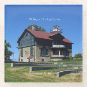 Michigan City Lighthouse Untersetzer