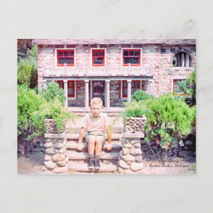 Michigan Eden Springs Stone House Postkarte
