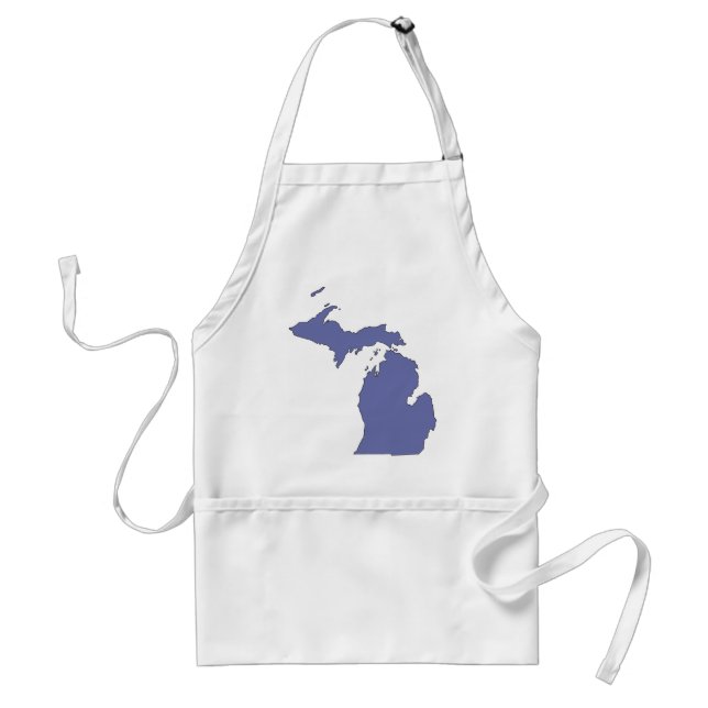 Michigan: Ein BLAUER Staat Schürze (Vorne)