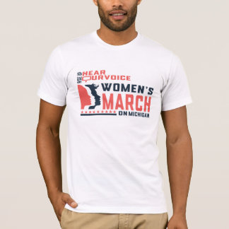 Michigan Feminist Future - März der Frauen T-Shirt
