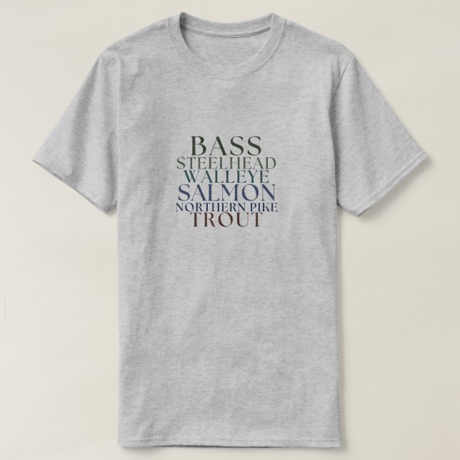 Michigan Fishing T-Shirt (Design vorne)