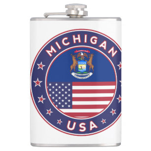 Michigan Flachmann