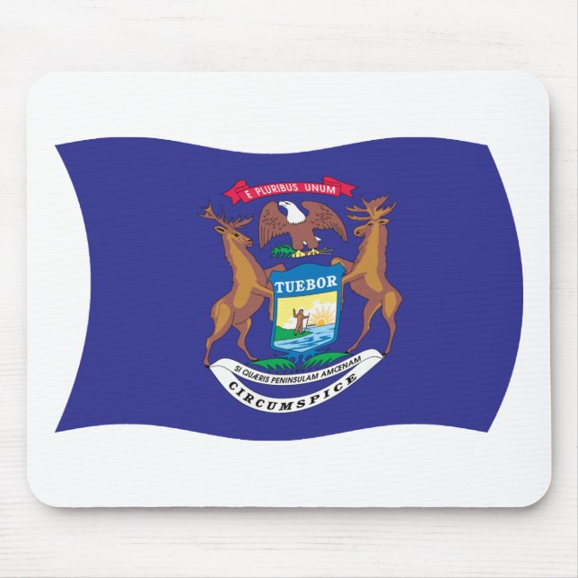 Michigan Flag Mousepad (Vorne)