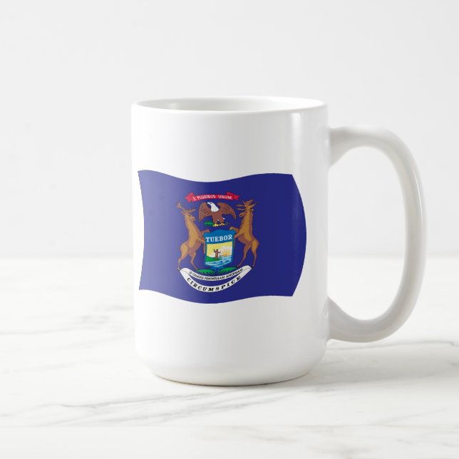 Michigan Flag Tasse (Rechts)