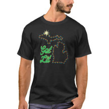 Michigan Funny Christmas T - Shirt - unisex