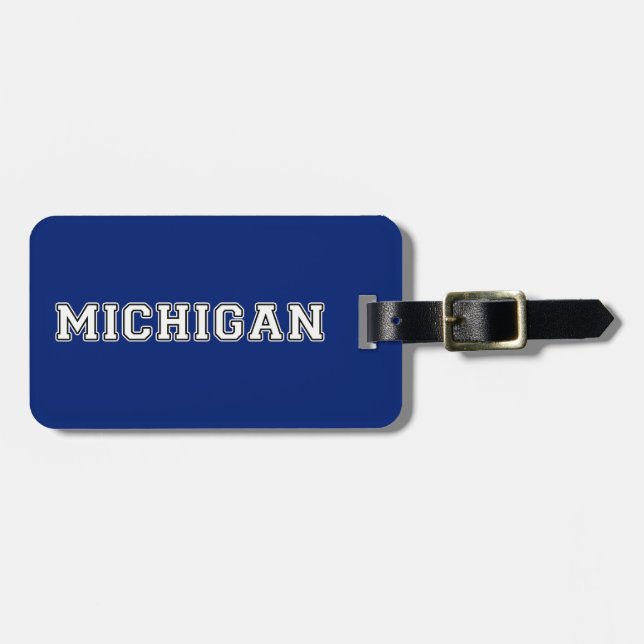 Michigan Gepäckanhänger (Vorderseite horizontal)
