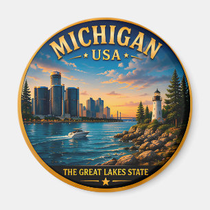 Michigan Great Lakes Szenario 🟡 Magnet