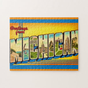 Michigan Greetings Postcard