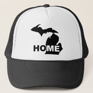 Michigan Heimweg-von-Staat-Baseballkappe oder Hut Truckerkappe
