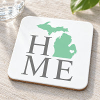 Michigan Home Mint Grün Benutzerdefinierte Stadt H