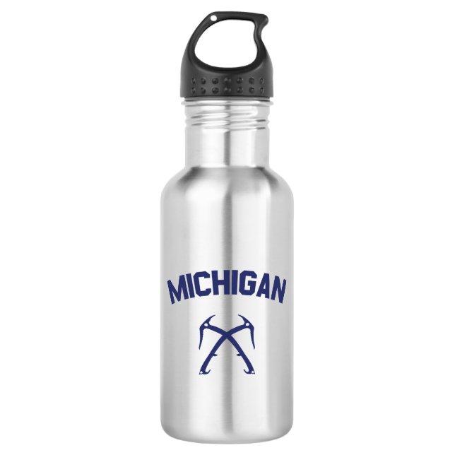 Michigan Ice Edelstahlflasche (Vorderseite)