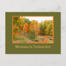 MICHIGAN IN TECHNICOLOR/AUTUMN ERREICHT IN MICHIGA