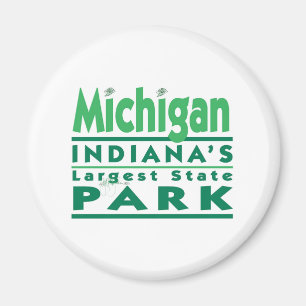 Michigan Indianas größter Staat Park Magnet