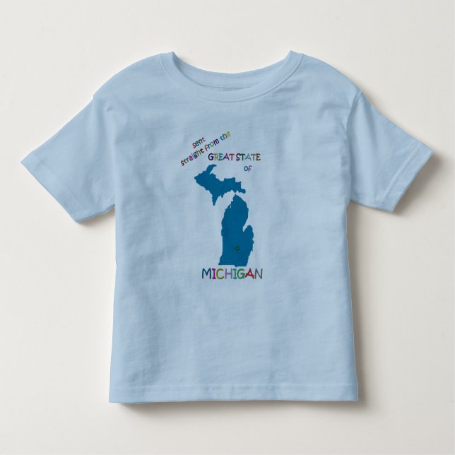 Michigan Kleinkind T-shirt (Vorderseite)