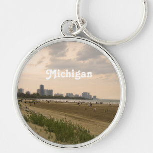 Michigan-Landschaft Schlüsselanhänger