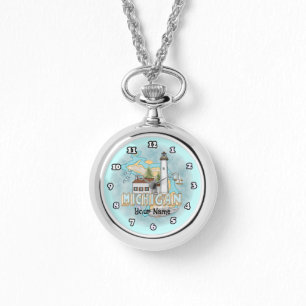 Michigan Lighthouse-Uhr Armbanduhr