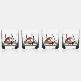 Michigan Lighthouses Glas