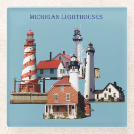 Michigan Lighthouses Untersetzer