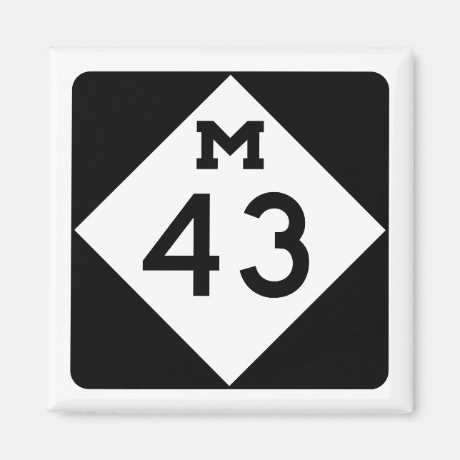 Michigan M-43 Magnet (Vorne)