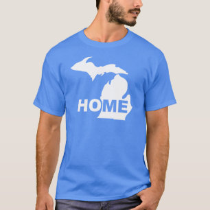 Michigan Maison loin de la T-shirt d'État