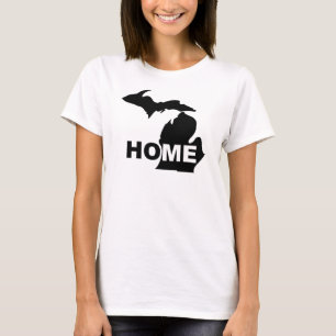 Michigan, Maison Loin de l'État T-Shirt