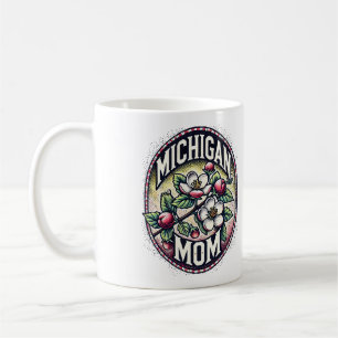 Michigan Mama Cherry Blossom Tree Staat Blume Kaffeetasse