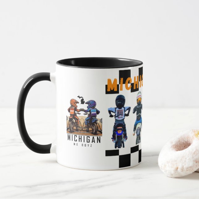 Michigan Mx Boyz Coffee Mug (Avec donut)
