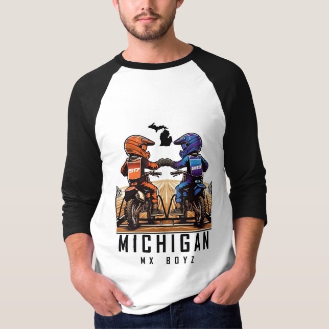 michigan mx boyz T-Shirt (Vorderseite)