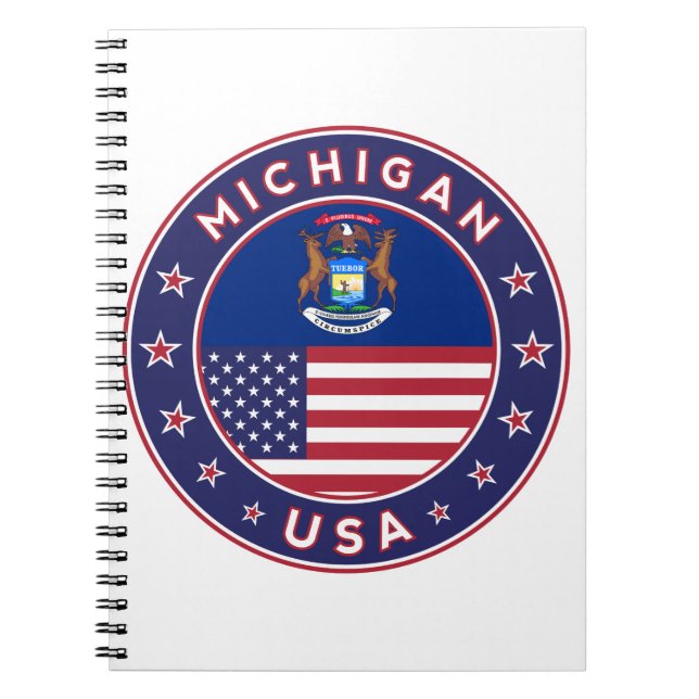 Michigan Notizblock (Vorderseite)