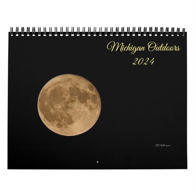 Michigan Outdoors 2024 Kalender (Titelbild)