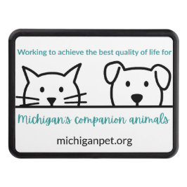 Michigan Pet Alliance Companion Animal Hitch Cover Abschlepphaken Cover
