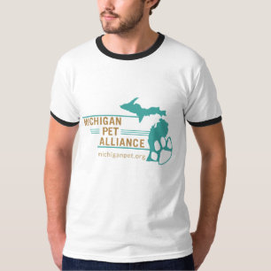 Michigan Pet Alliance Ringer T - Shirt