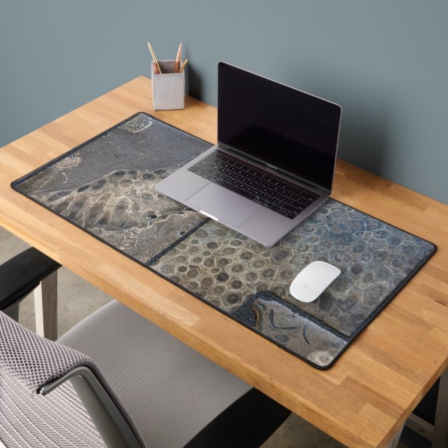 Michigan Petoskey Stone Design Schreibtischunterlage (Büro 2)