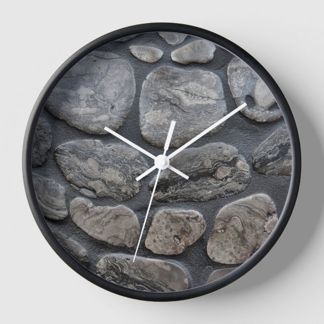 Michigan Petoskey Stones Uhr (Vorderseite)