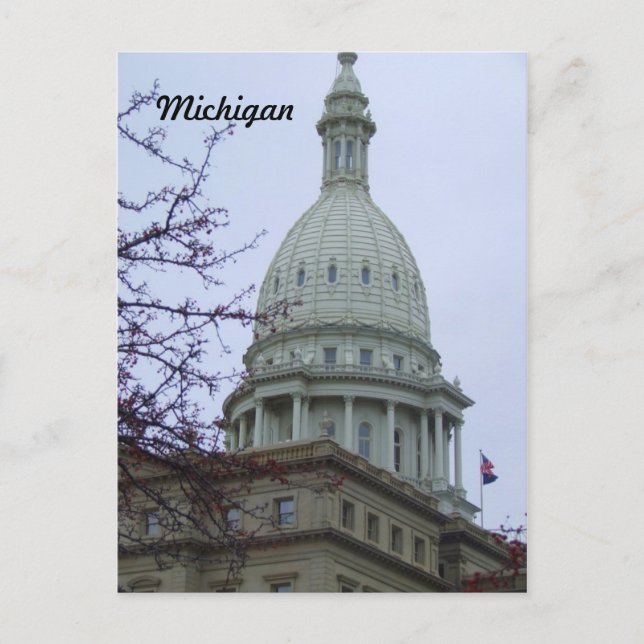 Michigan Postcard Postkarte (Vorderseite)