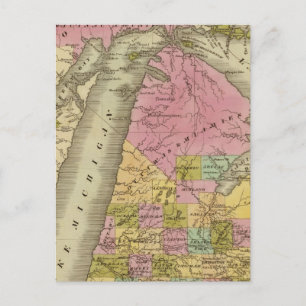 Michigan Postkarte
