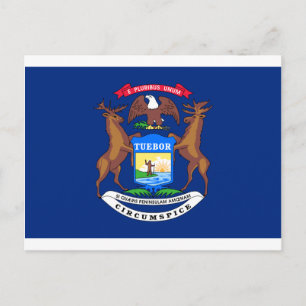 Michigan Postkarte