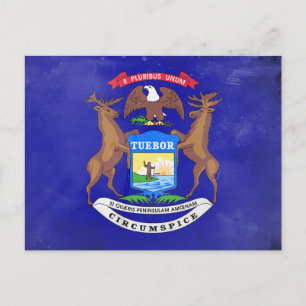 Michigan Postkarte