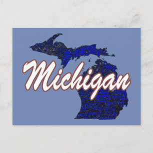 Michigan Postkarte