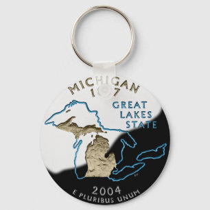 Michigan Schlüsselanhänger