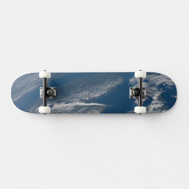 Michigan See, Huron See und Staat von Michigan. Skateboard (Horizontal)