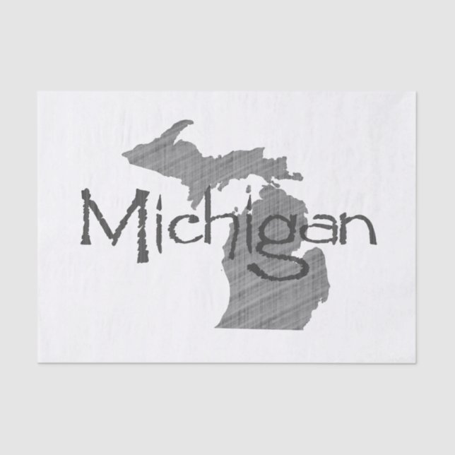 Michigan Seidenpapier (Vorderseite)